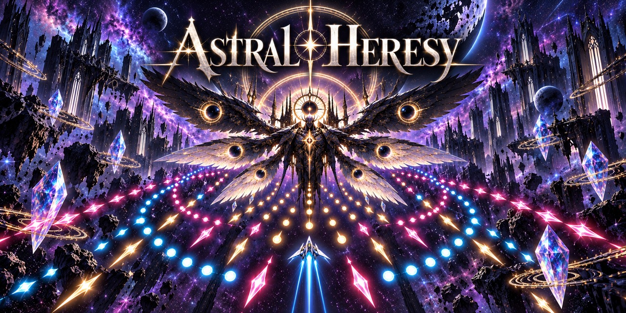 Astral Heresy: an interceptor faces celestial machines in deep space